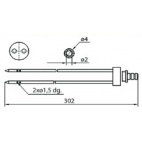 Garos 2xL302 Injector Needles